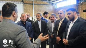 مراسم افتتاح بزرگترین کارگاه اشتراکی در همدان و غرب کشور